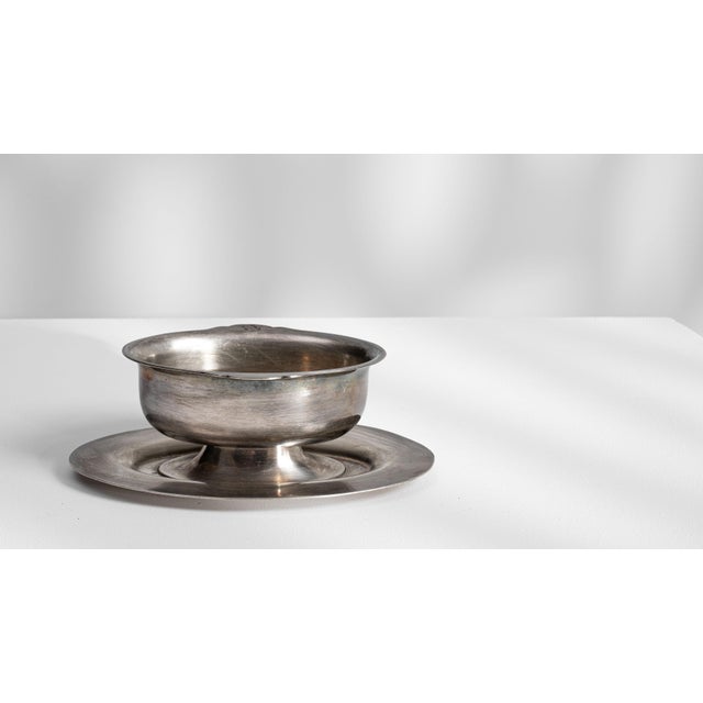 Mid 20th Century France Mid-century Modern Silver Decorative Object For Sale - Image 12 of 15