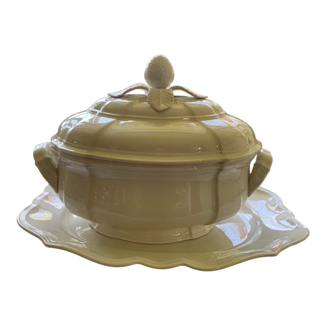Villeroy & Boch Manoir Covered Tureen W/ Platter For Sale