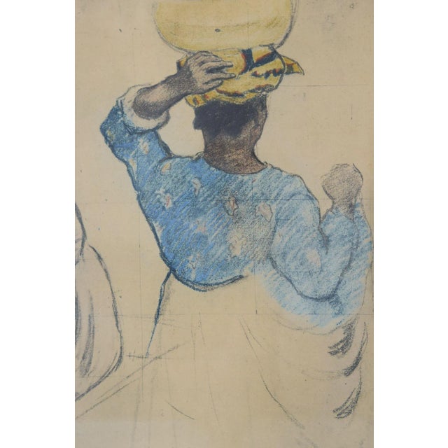 After Paul Gauguin, Martinican Women, 1887, Collotype Print, Framed For Sale - Image 6 of 9