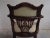 Hollywood Regency Antique Regency Desk Chair For Sale - Image 3 of 18