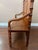 Antique English Faux Bamboo Pine Hall Bench Victorian High Back Settle C1890 For Sale - Image 13 of 18
