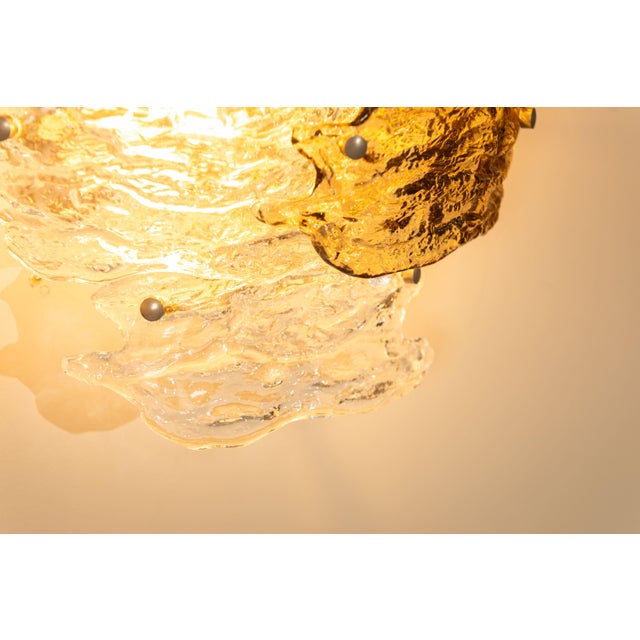 Wall Lamps in Murano Glass by Zero Quattro, Italy, 1970s, Set of 4 For Sale - Image 13 of 18