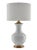 Currey & Company Lilou Currey & Company Drum Shade Table Lamp For Sale - Image 4 of 5