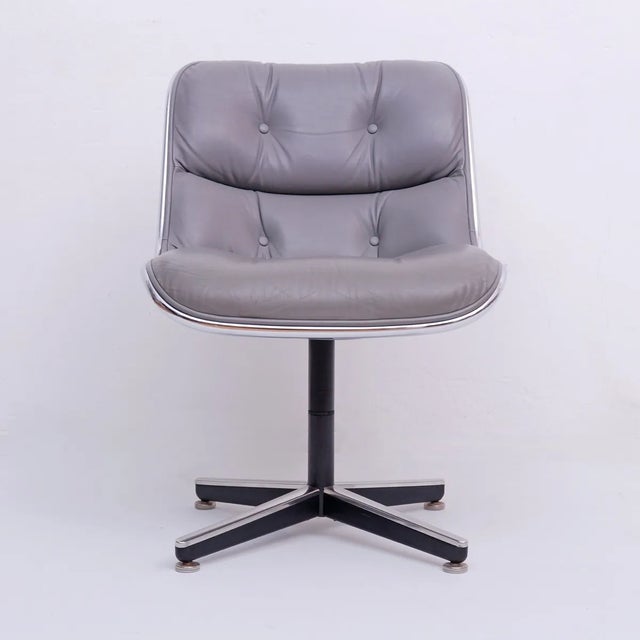 Executive Chairs by Charles Pollock for Knoll, 1960s, Set of 4 For Sale - Image 12 of 18
