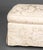 Modern White Silk Damask Upholstered Ottoman For Sale - Image 4 of 8
