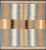 Tribal Small Vintage Navajo Style Kilim With Gold, Gray, Ivory, and Black For Sale In Atlanta - Image 6 of 6