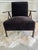 Bernhardt Vintage Custom Bernhardt Chocolate Brown Velvet & Iron Brutalist Lounge Chairs - A Pair For Sale - Image 4 of 15