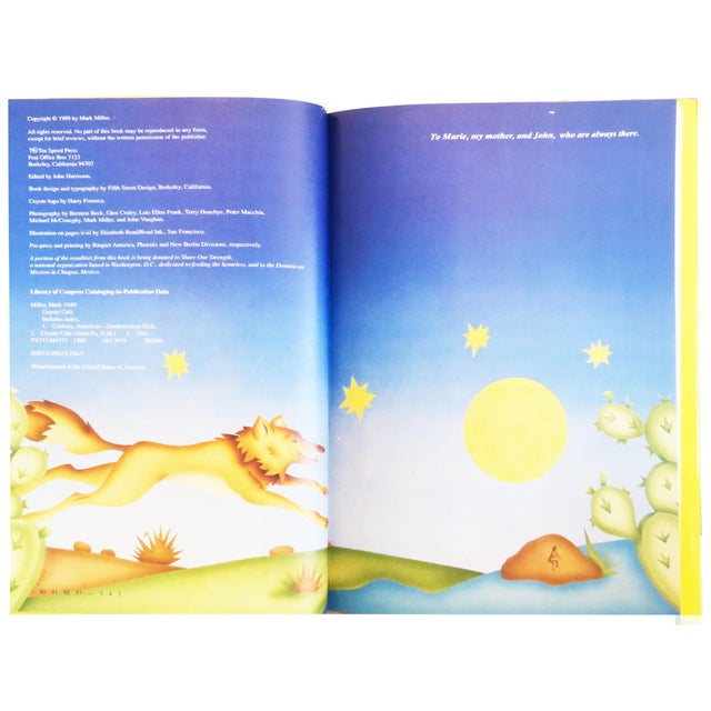 Santa Fe Restaurant Cookbooks - Mark Miller's Coyote Cafe & the Pink Adobe For Sale - Image 4 of 9