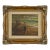 Antique Italian Mother & Child Beach Scene Oil Painting, Salvaged Fragment For Sale