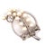 White 1990s Mikimoto Estate Pin Brooch Sterling Silver 7.47 Gr 5.50 mm For Sale - Image 8 of 9
