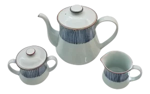 1970s Ff Japan Fitz and Floyd Porcelain Tea - Set of 3