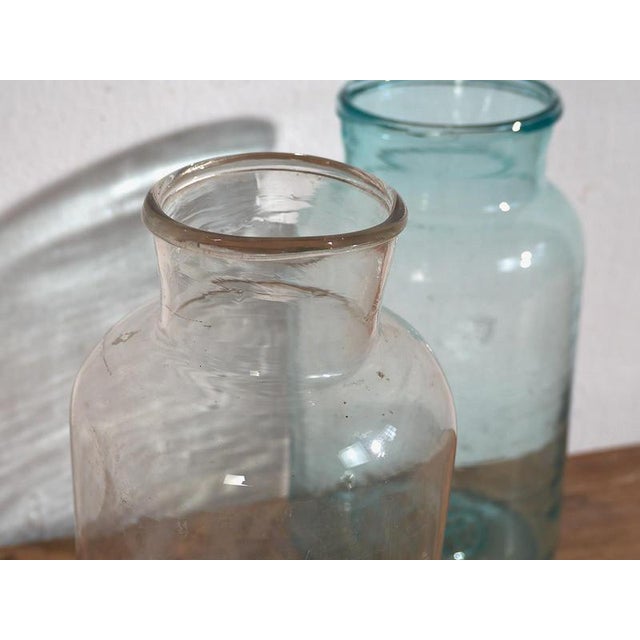 Glass Jars, 1920s, Set of 2 For Sale - Image 4 of 7