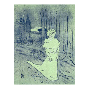 Lautrec Lithograph 19 La Chatelaine 1966 Mourlot