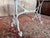 Art Nouveau Cast Iron and Veined Marble Bistro Table, 1900s For Sale - Image 4 of 8