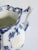 1970s Royal Copenhagen Blue Fluted Full Lace Creamer, Gargoyles Creamer, Milk Jug For Sale - Image 9 of 12