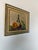 Charming 1970s still life oil painting titled “Fruit and Wine” by artist Frances Heller. Executed on canvas board, the...