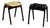 Stools by Isamu Kenmochi for Akita Mokko, Japan, 1960s, Set of 2 For Sale