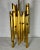 Vintage Palm Beach Regency Gaetano Sciolari Style Gilt Tole Chandelier For Sale - Image 9 of 12