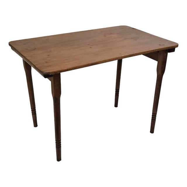 Early 20th Century American Folding Table by Paris Mfg. Co For Sale