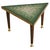 Mexican Green Mosaic Triangular Side Table by Genaro Álvarez, 1960s For Sale - Image 10 of 18