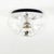 Mid-Century Modern Mid-Century Space Age Glass Wave Flush Mount by Koch & Lowy for Peill & Putzler, Germany, 1970s For Sale - Image 3 of 10