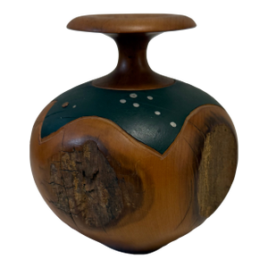 Wanderin Willy Turned Wood Base New Zealand Totara A805