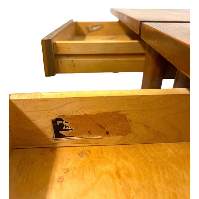 Vintage Mid Century Modern End Table Set by Paul McCobb for Planner Group For Sale - Image 9 of 10