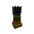 Antique French Glazed Ceramic Chimney Pot, 1890s For Sale - Image 9 of 9