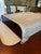 Wood Mid 20th Century Wall-Mounted Woven Laundry Basket With Metal Lid For Sale - Image 7 of 10