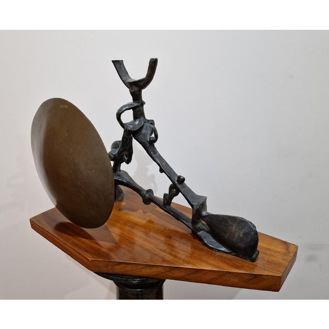 Riccardo Cassini, Fertility Sculpture, 1970s, Bronze For Sale - Image 11 of 17