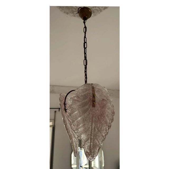 Murano Rose Bud Chandelier, 1980s For Sale - Image 4 of 11