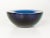 Blue and Violet Sommerso Murano Glass Ashtray attributed to Seguso Vetri d'Arte, 1960s For Sale - Image 4 of 9