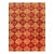 3x10 Opulent Classic Coral Diamond Contemporary Handknotted Afghan Wool Rug For Sale