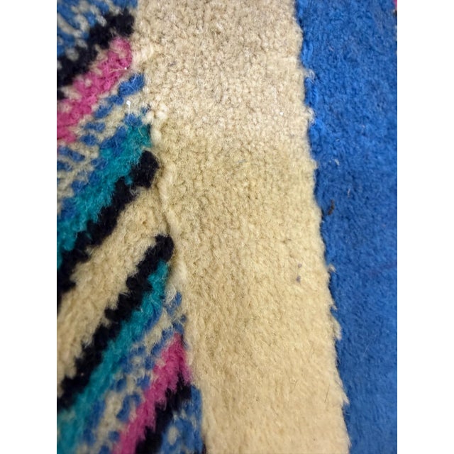 Rectangular Wool Rug from Missoni, Italy, 1980s For Sale - Image 9 of 11