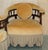 Victorian Tete a Tete Conversation Sofa with Ebonised Frame For Sale - Image 4 of 18