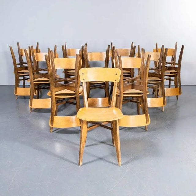 Vintage French Chapel Dining Chair, 1950s For Sale - Image 11 of 11