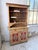 Antique Folk Art Polychrome Grocery Store Cabinet from Savoy, 1940s For Sale - Image 11 of 18