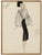Add Parisian elegance to your dressing room, bedroom, or walk-in closet with this vintage fashion art print reproduction...