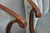 Vintage French Hollywood Regency Mahogany Saber Leg Parlor Lounge Chair - A Pair For Sale In Philadelphia - Image 6 of 16