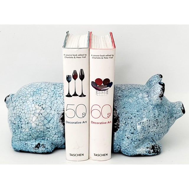Farmhouse Bookends Pig For Sale - Image 3 of 12