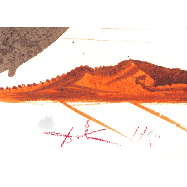 Salvador Dalí 1967 Salvador Dalí Biblia Sacra Lithograph "Faciamus Hominem" (Let Us Make Man) For Sale - Image 4 of 11