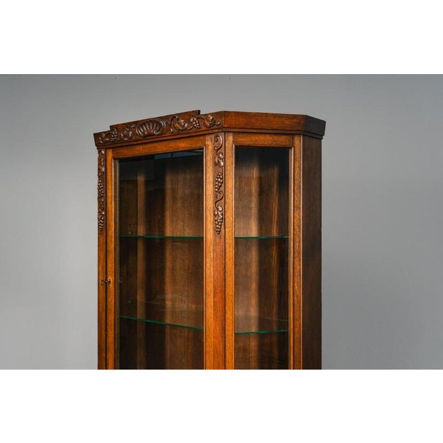 Early 20th Century Art Nouveau Display Cabinet from Möblinger For Sale - Image 13 of 17