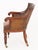 Hollywood Regency Regency Revival Desk Chair in Mahogany, 1920s For Sale - Image 3 of 6