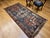Antique Caucasian Kazak Rug, Medallion Pattern, Hand-Knotted Wool, Blue & Red, 4' x 8' For Sale - Image 16 of 16