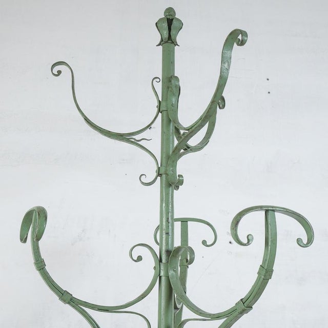 20th Century Painted Metal Coat Rack For Sale - Image 3 of 18