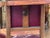 Mid 20th Century English Cock Fighting Chair in Red Leather With Reading Flap For Sale - Image 9 of 9