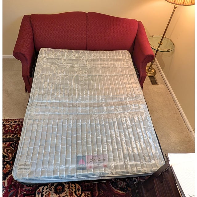 1990s Traditional Flexsteel Sleeper Sofa For Sale - Image 9 of 14