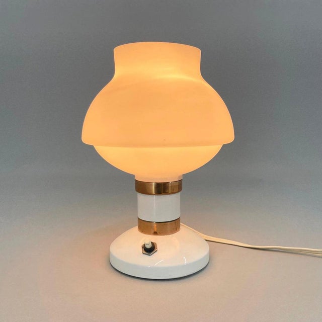 Table Lamp attributed to Drukov, Czechoslovakia, 1970s For Sale - Image 3 of 10