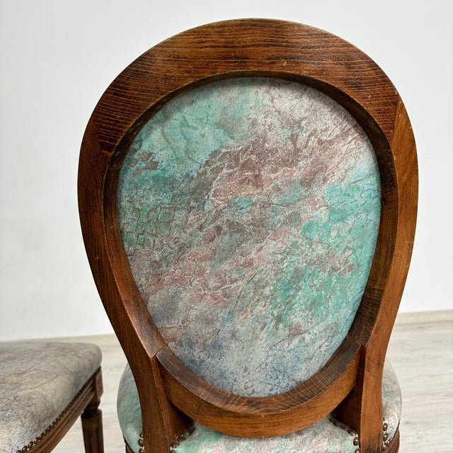 French Louis XVI Dining Chairs – Set of 10 For Sale - Image 12 of 13