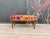 Details SIZE: 12"D x 36"W x 18"H (with legs) – 30D x 90W x 45H cm TYPE: Handmade Ottoman Bench CONDITION: is good....